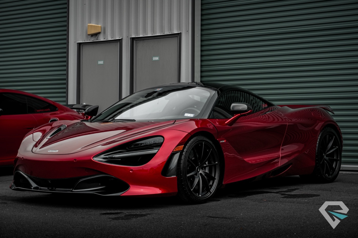 McLaren 720S ceramic coated side view