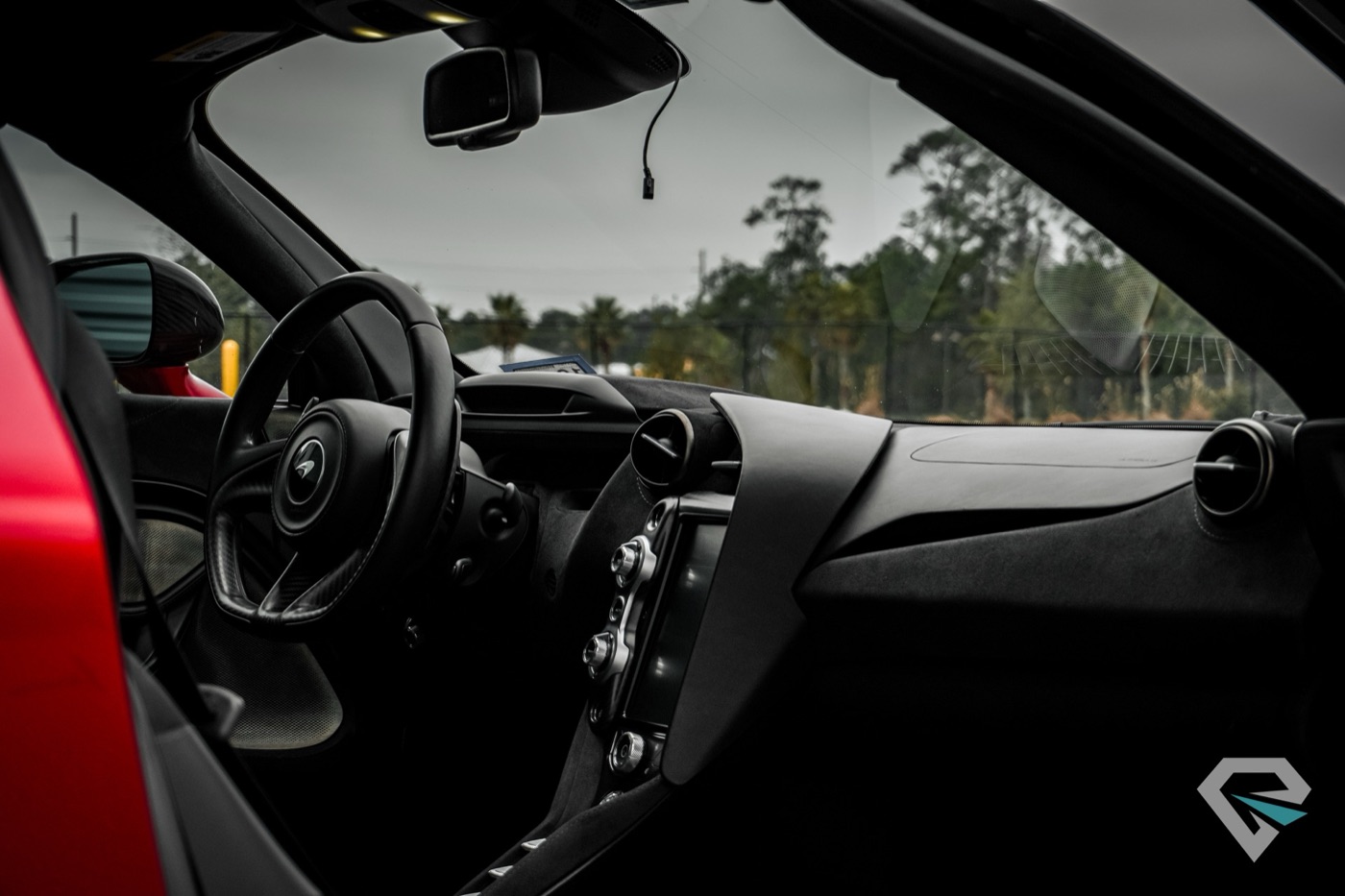 McLaren 720S interior detail