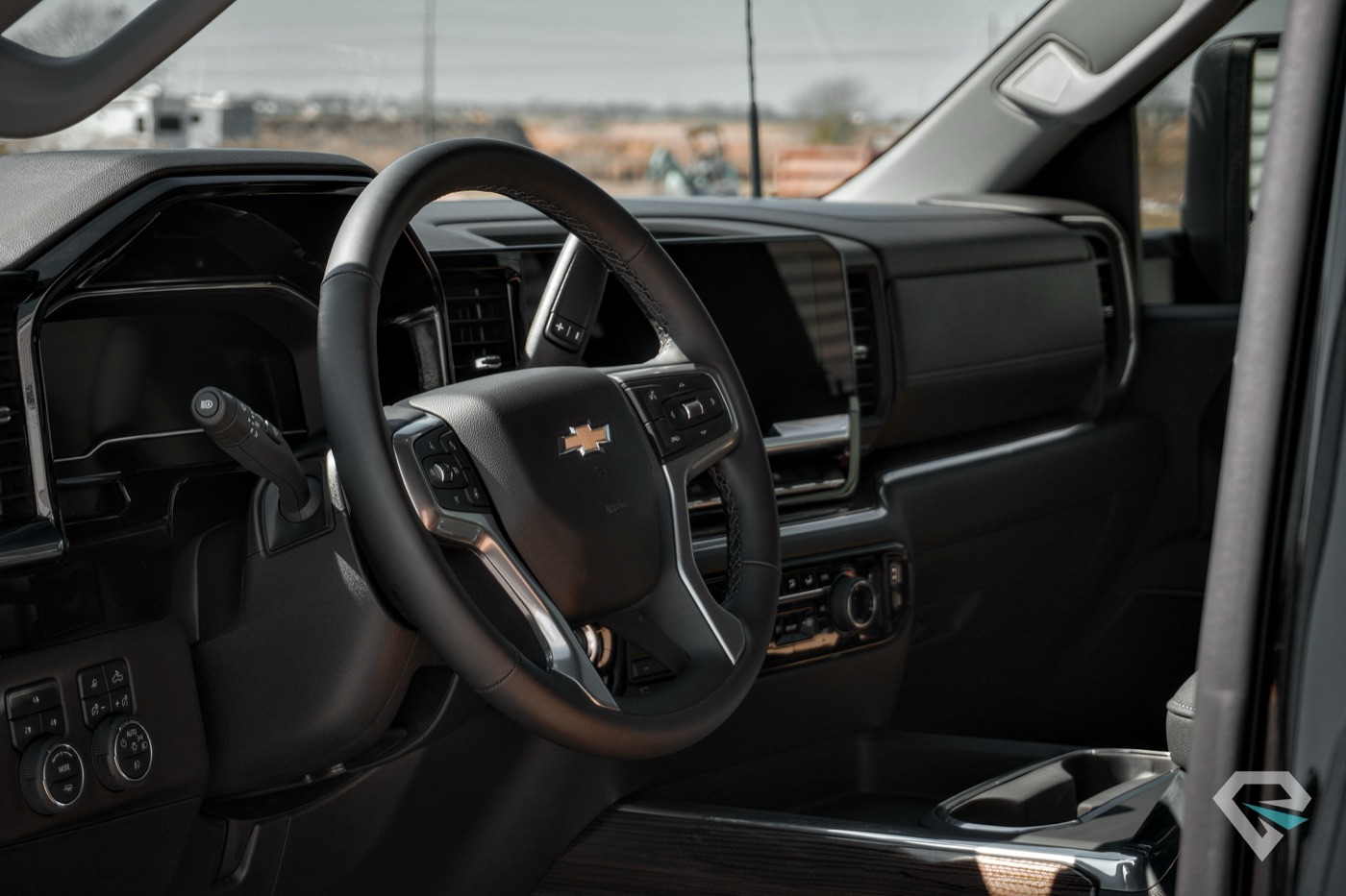 Chevrolet Silverado interior detail