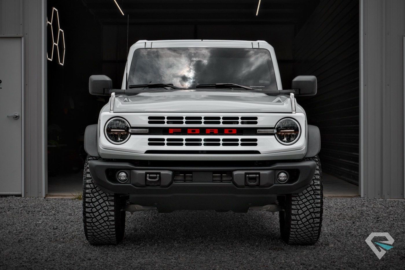 Grey Ford Bronco ceramic coated