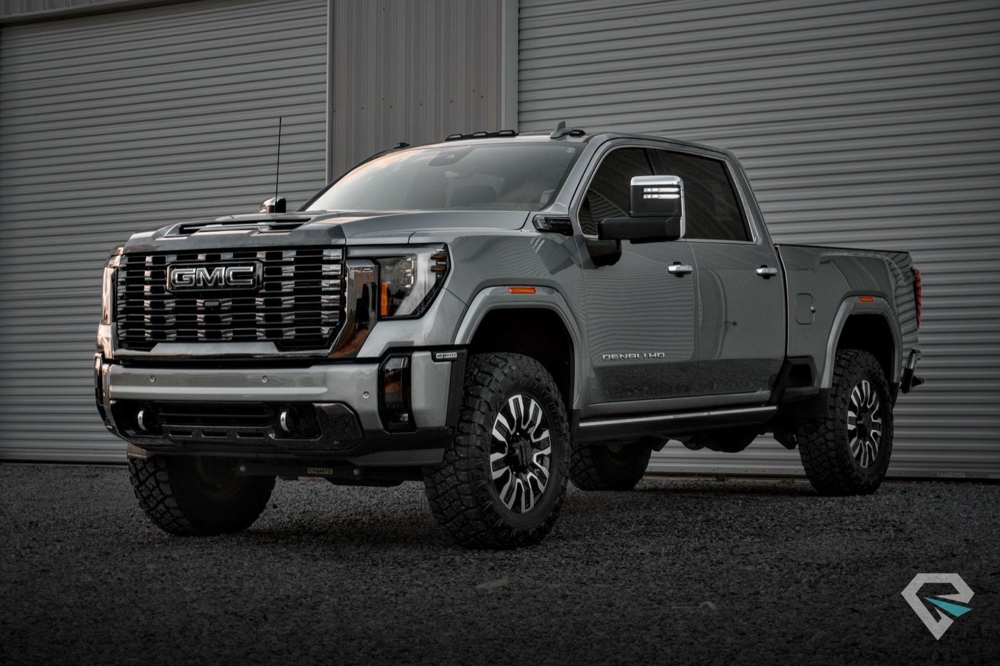 Grey GMC Sierra Denali HD ceramic coated