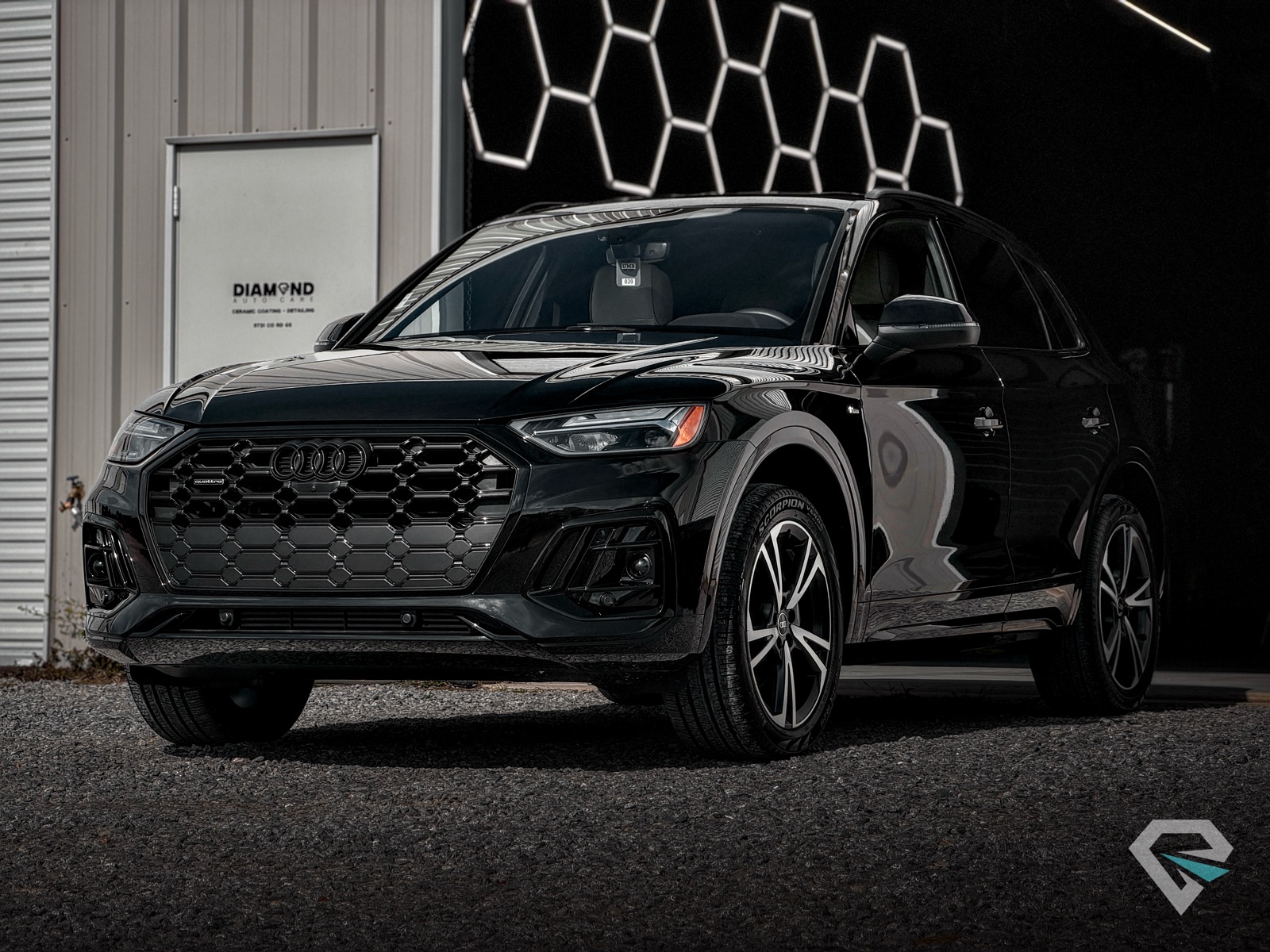 Audi Q5 ceramic coated